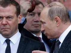 Medvedev – Butoni atomik i Vladimir Putin