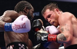 Në Las Vegas një rekord historik: Boksieri amerikan Terence Crawford mund meksikanin Canelo Alvarez dhe unifikon “rripat e artë” në tre pesha të ndryshme