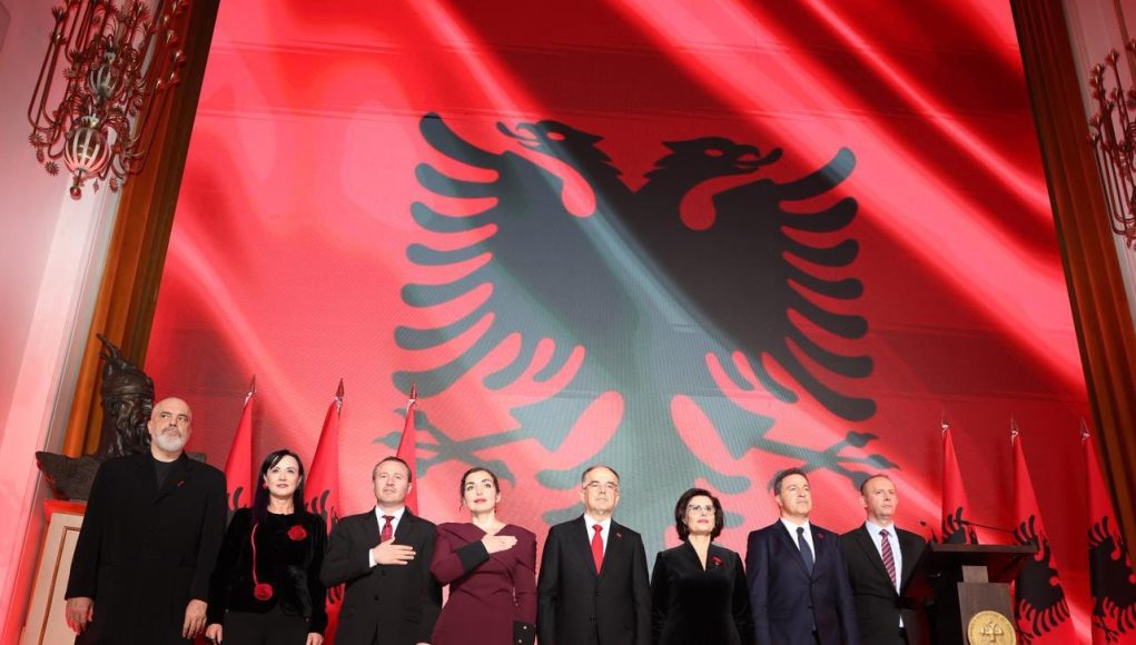 Pritje zyrtare për 113-vjetorin e Pavarësisë në Pallatin e Brigadave