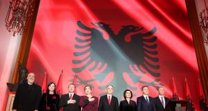 Pritje zyrtare për 113-vjetorin e Pavarësisë në Pallatin e Brigadave