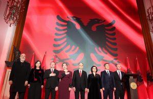 Pritje zyrtare për 113-vjetorin e Pavarësisë në Pallatin e Brigadave